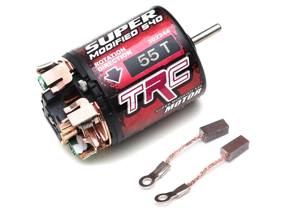 Team Raffee Co. TRC 540 Modified Brushed Motor 55T w/ Two Extra Brushes