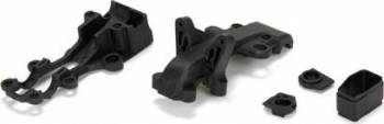 TLR Front Belt Cover Set + 0 Side Belt Inserts 22-4