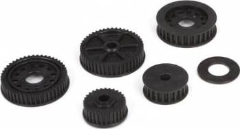 TLR Drive & Differential Pulley Set 22-4