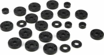 TLR Piston Set & Bushings 12mm Shock 22