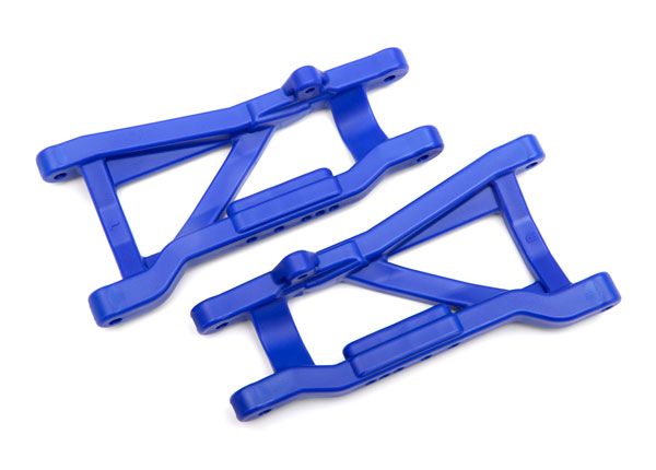 Traxxas Suspension arms, rear (blue) (2) (heavy duty, cold weather material)
