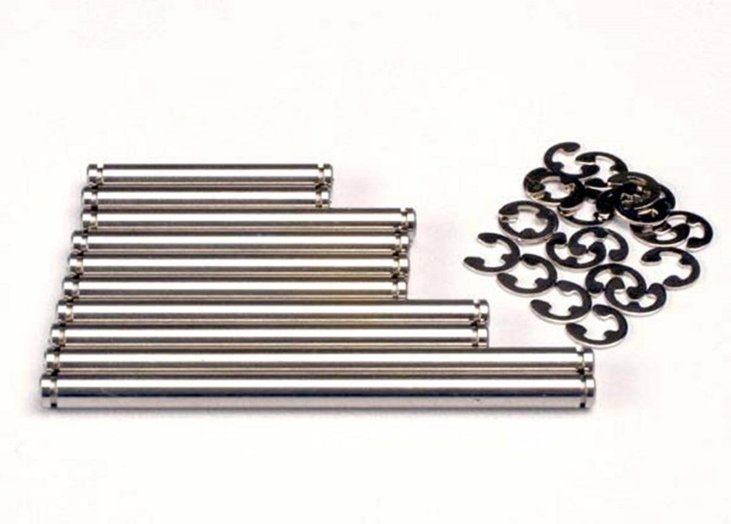 Traxxas Stainless Steel Suspension Pin Set with E-Clips (2)