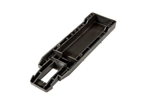Traxxas Main chassis (black)(fits both flat and hump style battery packs)