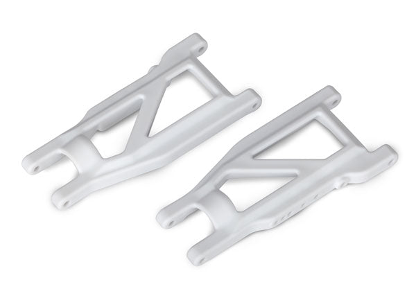 Traxxas Suspension arms, white, front/rear (left & right) (2) (heavy duty, cold weather material)
