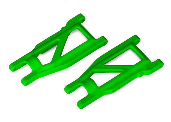 Traxxas Suspension arms, green, front/rear (left & right) (2) (heavy duty, cold weather material)
