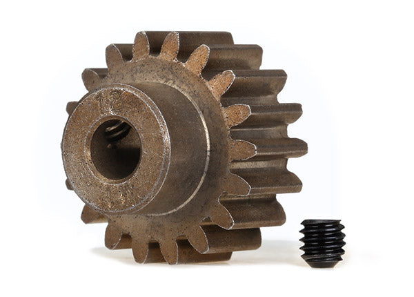 Traxxas Mod 1 Steel Pinion Gear 5mm Shaft (18) (compatible with steel spur gears)