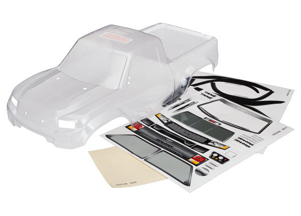 Traxxas Body, TRX-4 Sport (clear, trimmed, die-cut for LED light)