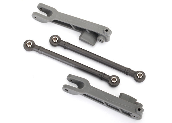 Traxxas Linkage, sway bar, rear (2) (assembled with hollow balls)/ sway bar arm (left & right)