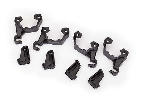 Traxxas Shock mounts (frame, left (2), frame, right (2))/ portal mounts (1 each, front (left & right), rear (left & right))