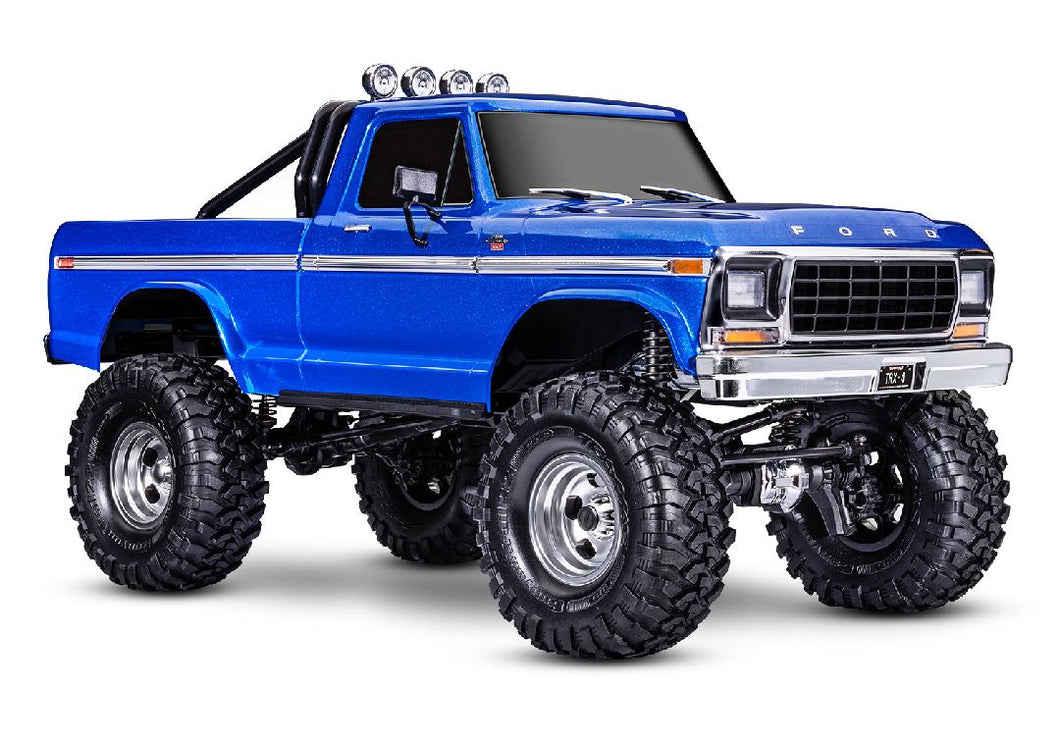 Traxxas Brushed TRX 4 1 10 4WD High Trail Edition RC Crawler w 79 Ford F 150 Ranger XLT Truck Body w TQi 2.4GHz Radio