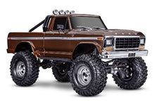 Load image into Gallery viewer, Traxxas Brushed TRX-4 1/10 4WD High Trail Edition RC Crawler w/&#39;79 Ford F-150 Ranger XLT Truck Body w/TQi 2.4GHz Radio
