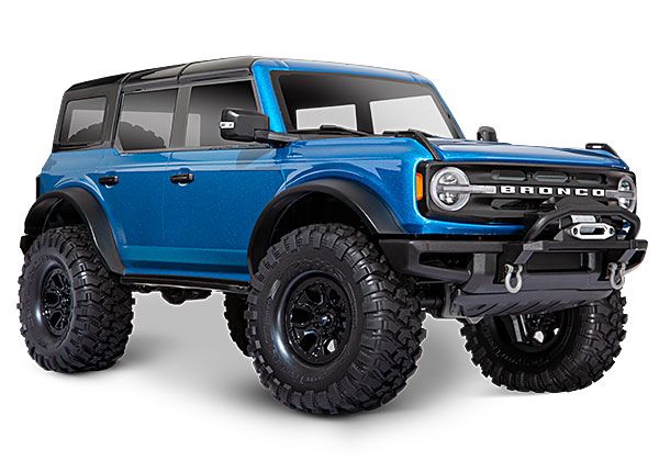 Traxxas TRX-4 1/10 Trail Crawler Truck w/2021 Ford Bronco Body & TQi 2.4GHz Radio