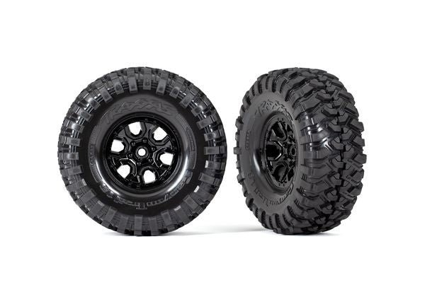 Traxxas Tires and wheels, pre-mounted TRX-4 2021 Bronco 1.9