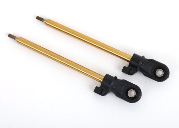 Traxxas Shock shaft, 80mm (GT-Maxx) (TiN-coated) (2)