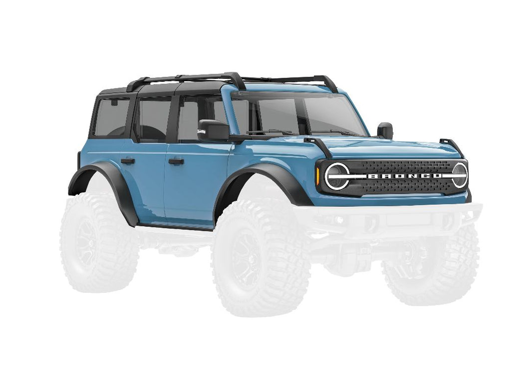 Traxxas Body, FordÃ‚Â Bronco, Complete, Area 51 (Includes Grille, Side Mirrors, Door Handles, Fender Flares, Windshield Wipers, Spare Tire Mount, & Clipless Mounting)