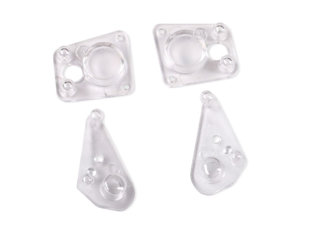 Traxxas Lenses, Headlight (2), Tail Light (2) (Fits TRA9710 Body)