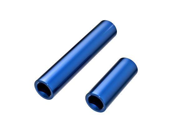Traxxas Driveshafts, Center, Female, 6061-T6 Aluminum (Blue-Anodized) (Front & Rear) (For Use With TRA9751A Or 9751X Metal Center Driveshafts)