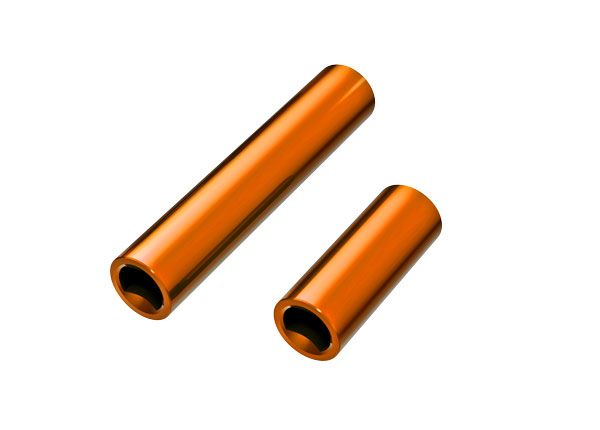 Traxxas Driveshafts, Center, Female, 6061-T6 Aluminum (Orange-Anodized) (Front & Rear) (For Use With TRA9751A Or 9751X Metal Center Driveshafts)