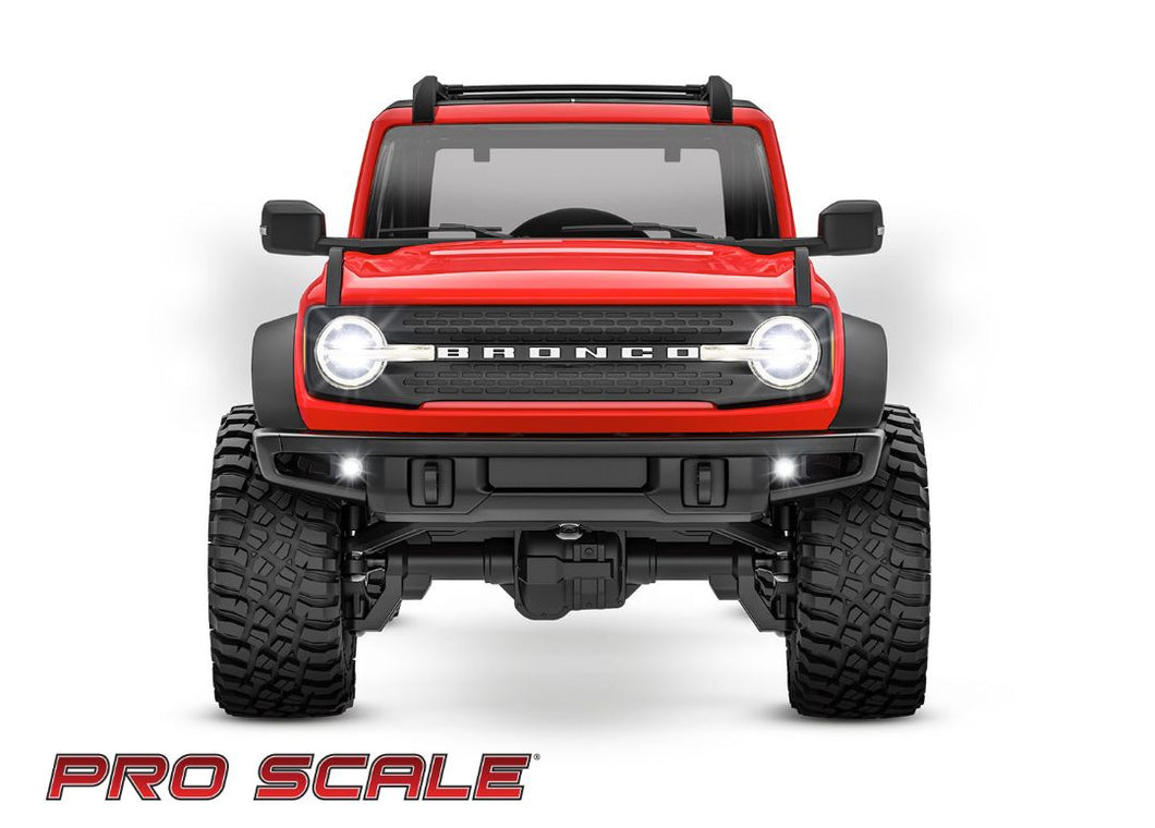Traxxas Led Light Set, Front & Rear, Complete (Includes Light Harness, 1.6X10mm Bcs (Self-Tapping) (2), 1.6X7mm Bcs (Self-Tapping) (2), Zip Ties (2)) (Fits TRA9711 Body)