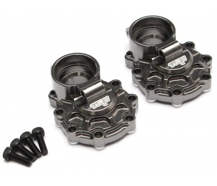 Team Raffee ALUMINUM REAR PORTAL INNER HOUSING (2) GUN METAL