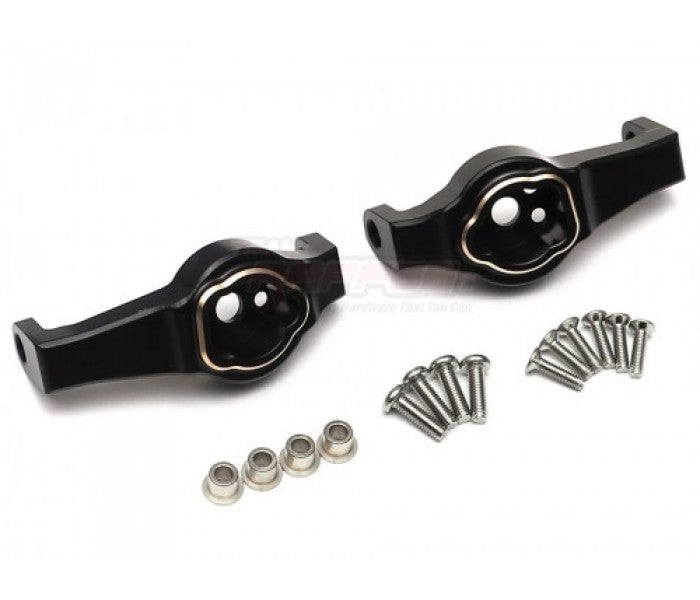 Team Raffee BRASS FRONT C-HUB (2) FOR TRX4