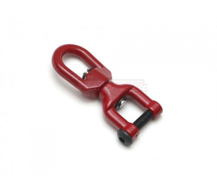 Team Raffee 1/10 ROTATING CONNECTING RING FOR TRUCK TRAILER RED