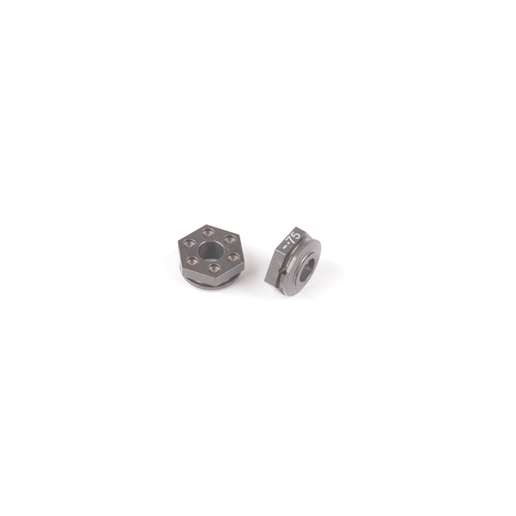 Schumacher Alloy Wheel Hex (-0.75) - Cougar-Laydown (pr)