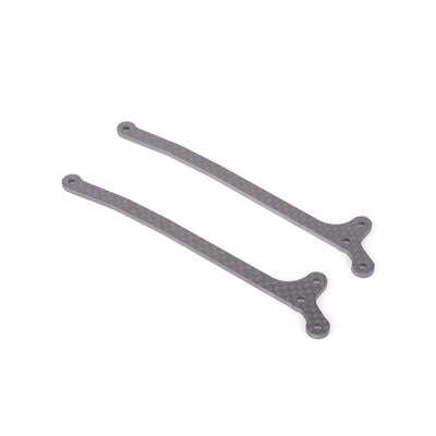 Schumacher C/F HD REAR TOP DECKS 2.5MM PR - L1/EVO