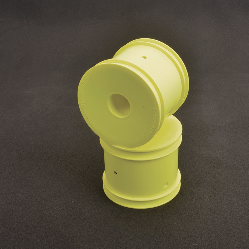 Schumacher Stadium Truck Wheel - Neon Yellow - pr