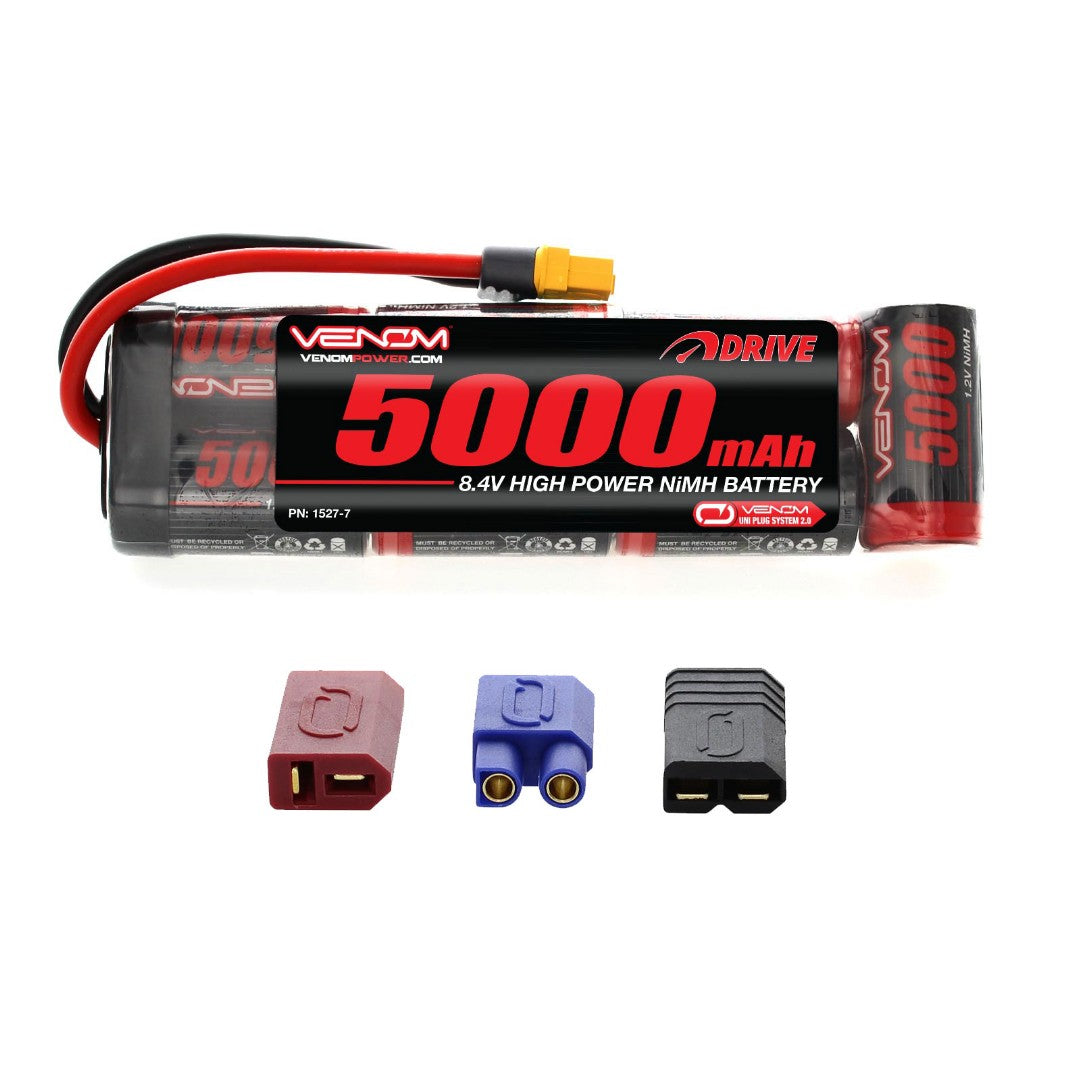 Venom 5000mAh 8.4V NiMH Flat Pack Universal Plug System
