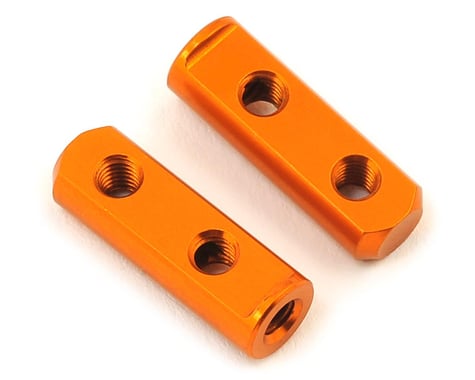 XRAY X12 Aluminum Servo Mount (Orange) (2)