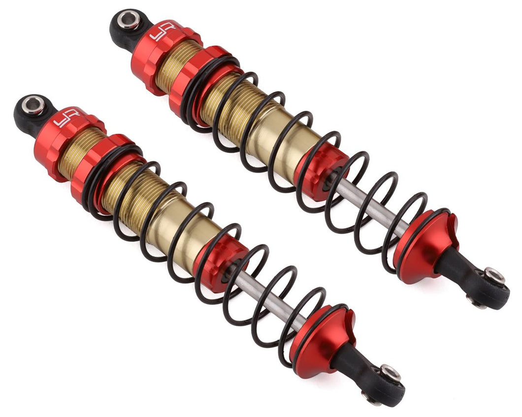 Yeah Racing Traxxas Slash/Stampede/Bandit Aluminum Big Bore Shocks (Red) (2)